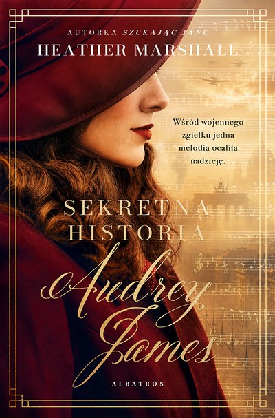Okładka: Sekretna historia Audrey James — Heather Marshall